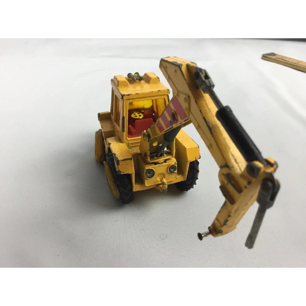 Vintage‎ Matchbox Super Kings Construction Tractor Yellow Truck
